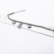 PULSERA ZO13127B Plateado Acero Inoxidable 2C42