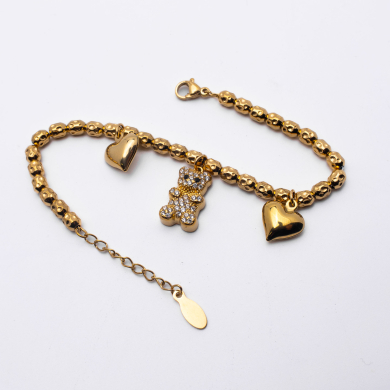PULSERA ZO13127B Dorado Acero Inoxidable 2C42