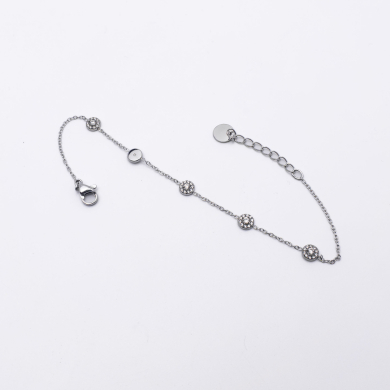 PULSERA ZO13691B Plateado Acero Inoxidable 2B13