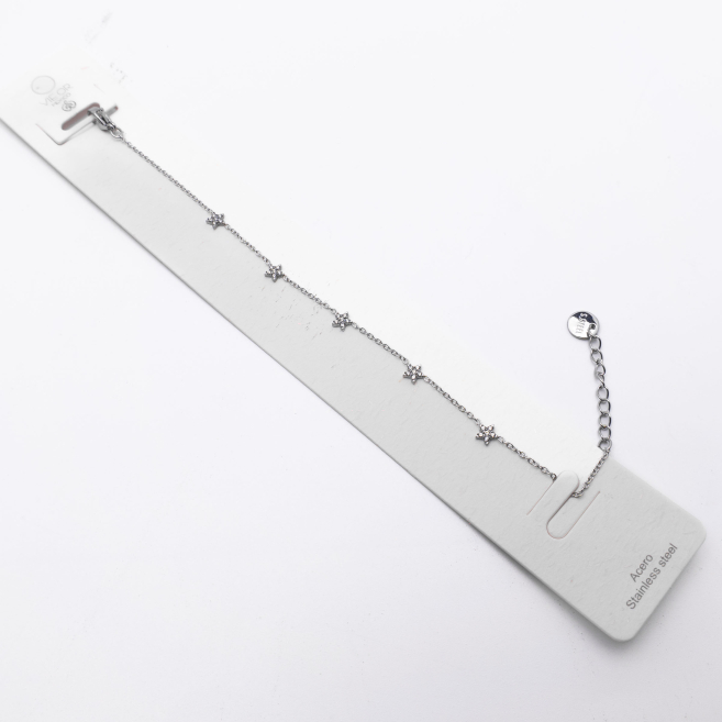 PULSERA ZO13697B Plateado Acero Inoxidable 2B13