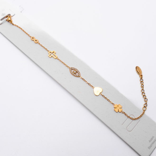 PULSERA ZO13335B Dorado Acero Inoxidable 2B23