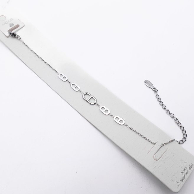 PULSERA ZO13332B Plateado Acero Inoxidable 2B13