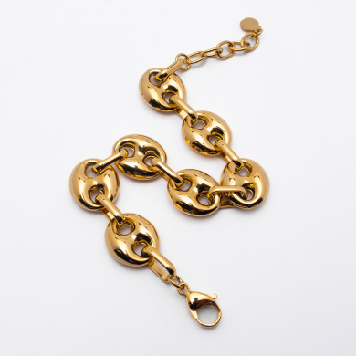 PULSERA ZO12164B Dorado Acero Inoxidable -2B51 2B51