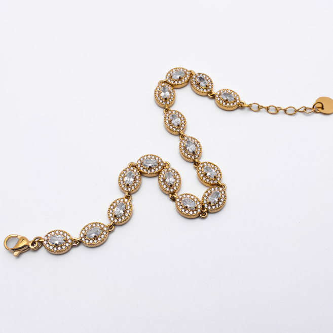 PULSERA ZO13828B Dorado Acero Inoxidable 2B21