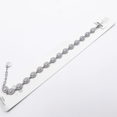 PULSERA ZO13828B Plateado Acero Inoxidable 2B21