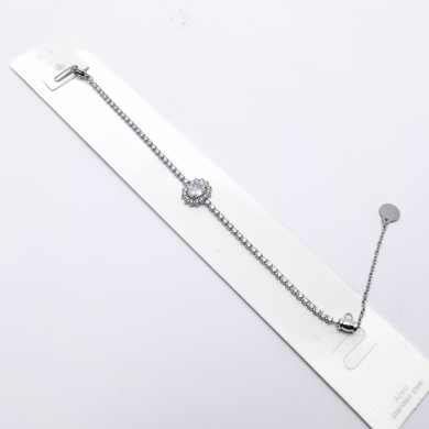 PULSERA ZO13143B Plateado Acero Inoxidable 2B32