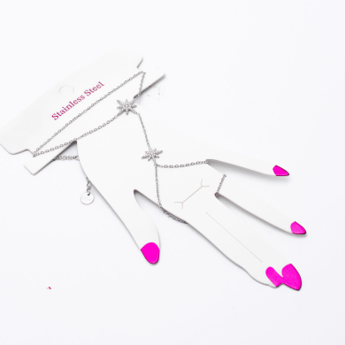 PULSERA ZO13233B Plateado Acero Inoxidable -2B31