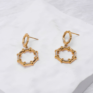 ARETES Y00202 Dorado Acero Inoxidable -F32