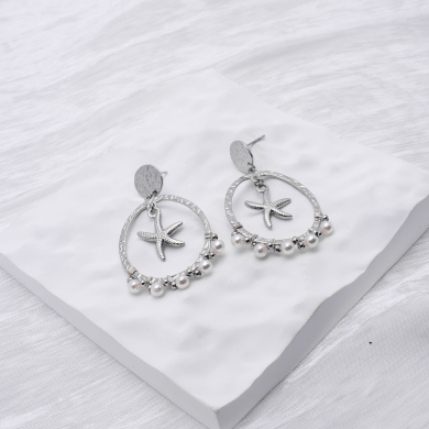 ARETES Y00353 PLATEADO Acero Inoxidable G24