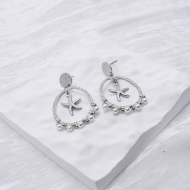 ARETES Y00353 PLATEADO Acero Inoxidable G24