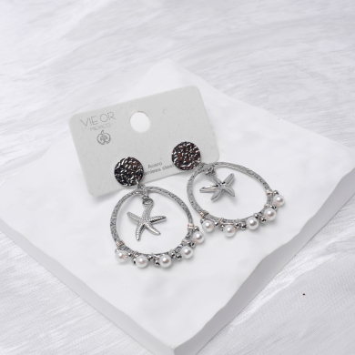 ARETES Y00353 PLATEADO Acero Inoxidable G24