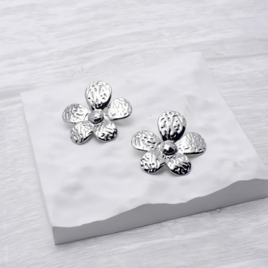 ARETES Y00310 PLATEADO Acero Inoxidable G43