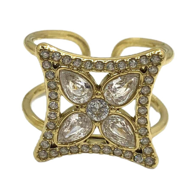 ANILLO ZO13555R Plateado Acero Inoxidable -A31