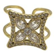 ANILLO ZO13555R Plateado Acero Inoxidable -A31