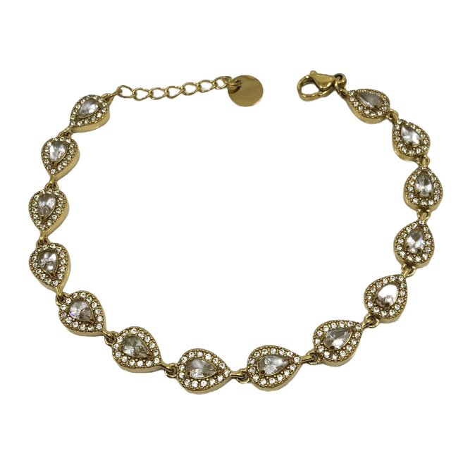 PULSERA ZO13826B Dorado Acero Inoxidable -2B21