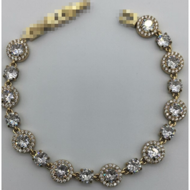 PULSERA ZO12849B Plateado Acero Inoxidable -2B21