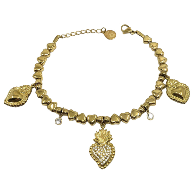 PULSERA ZO12785B Plateado Acero Inoxidable -2C41