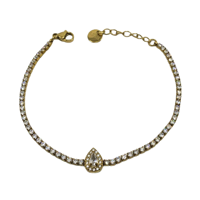 PULSERA ZO13817B Dorado Acero Inoxidable -2B12