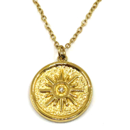 COLLAR ZO11345N Dorado Acero Inoxidable -E23