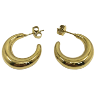 ARETES ZO14475E/15*31MM Plateado Acero Inoxidable -F23