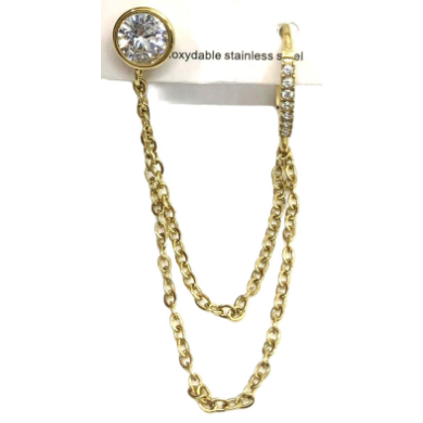 ARETES ZO13608E Plateado Acero Inoxidable -F38