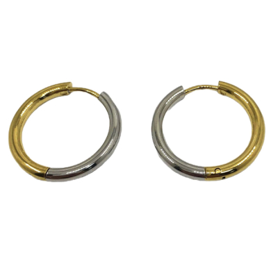 ARETES ZO15071E/2.5*16MM Bicolor Acero Inoxidable -F41