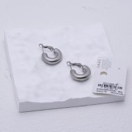 ARETES ZO12951E Plateado Acero Inoxidable -F28