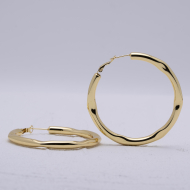 ARETES ZO13269E/60MM Dorado Acero Inoxidable -F510