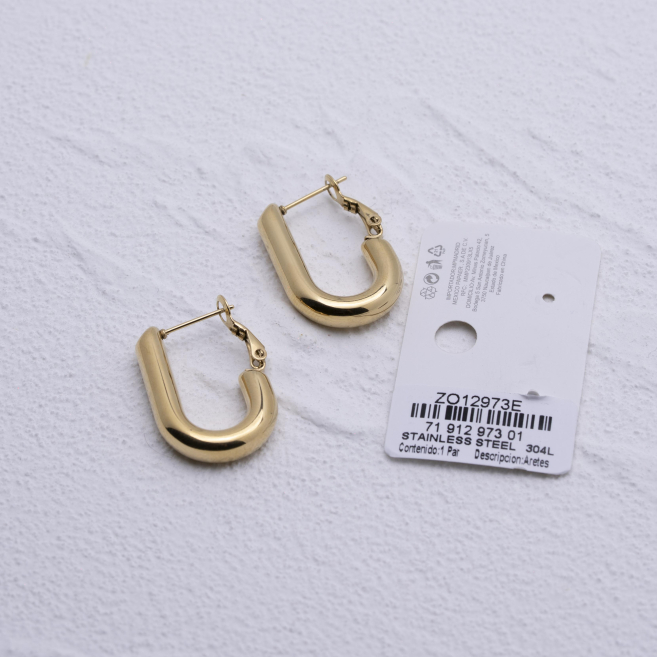 ARETES ZO12973E Dorado Acero Inoxidable -F29