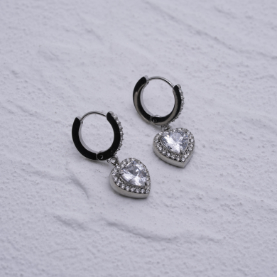 ARETES ZO13146E Plateado Acero Inoxidable -G21