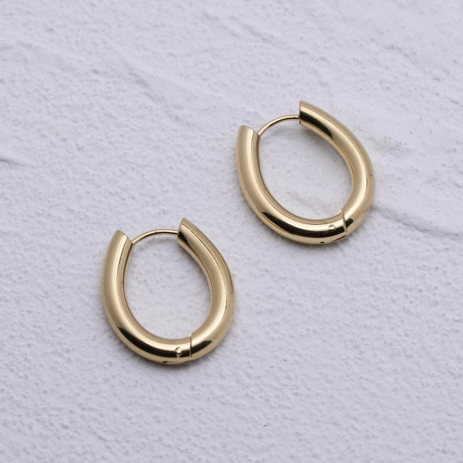 ARETES ZO13037E/4.0*25MM Dorado Acero Inoxidable -F37