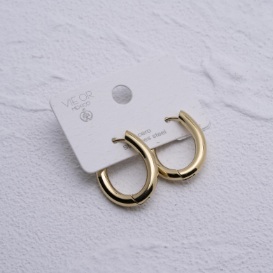 ARETES ZO13037E/4.0*25MM Dorado Acero Inoxidable -F37