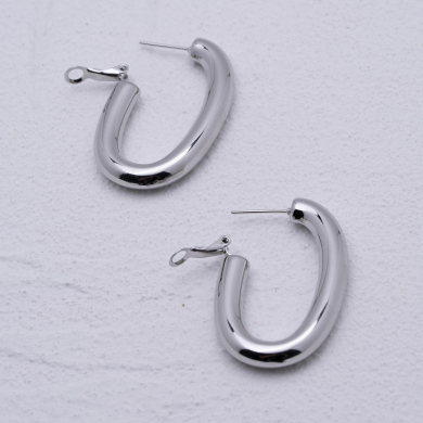 ARETES ZO12934E Plateado Acero Inoxidable -F39
