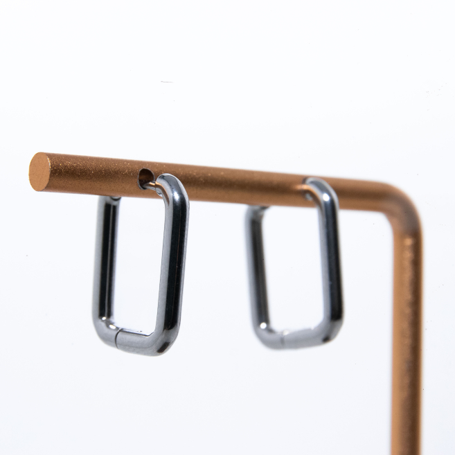 ARETES ZO13042E Plateado Acero Inoxidable -F44