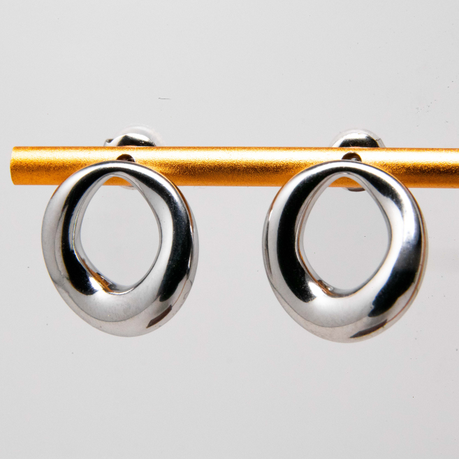 ARETES Y00341 PLATEADO Acero Inoxidable G41