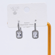 ARETES ZO13534E Plateado Acero Inoxidable G21