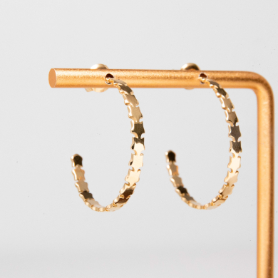 ARETES ZO1243E Dorado Acero Inoxidable -F310