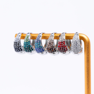 ARETES ZO12802E Plateado Acero Inoxidable F46