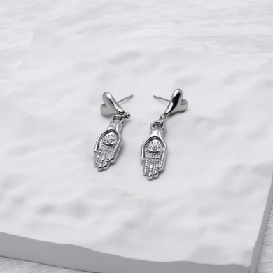 ARETES ZO13368E Plateado Acero Inoxidable G34