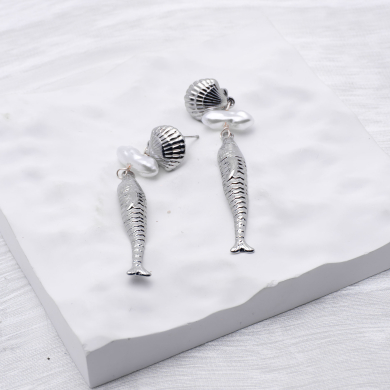 ARETES Y00313 PLATEADO Acero Inoxidable G38