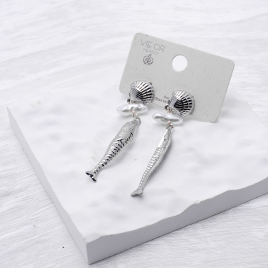 ARETES Y00313 PLATEADO Acero Inoxidable G38