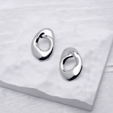 ARETES Y00275 PLATEADO Acero Inoxidable -G20