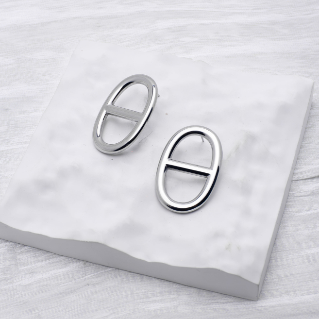ARETES Y00321 PLATEADO Acero Inoxidable G51