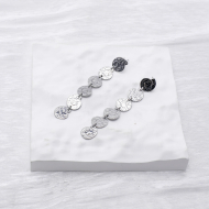 ARETES Y00351 PLATEADO Acero Inoxidable G28