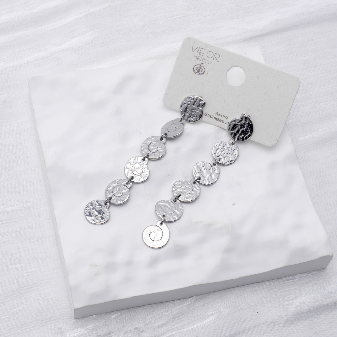 ARETES Y00351 PLATEADO Acero Inoxidable G28