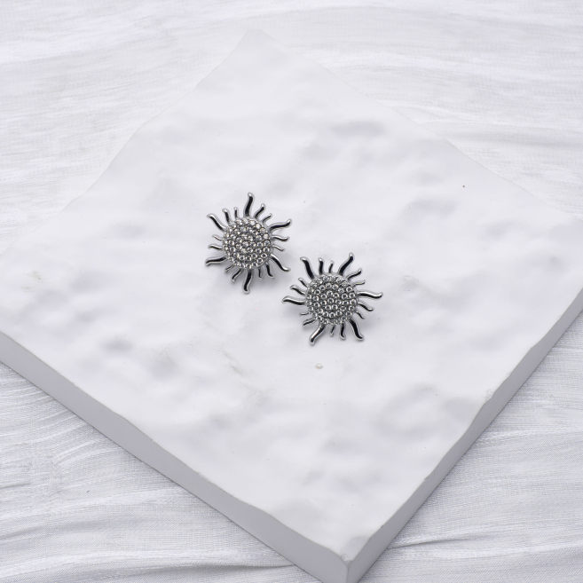 ARETES Y00197 Plateado Acero Inoxidable -G31