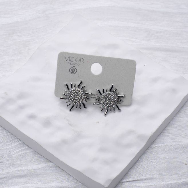 ARETES Y00197 Plateado Acero Inoxidable -G31