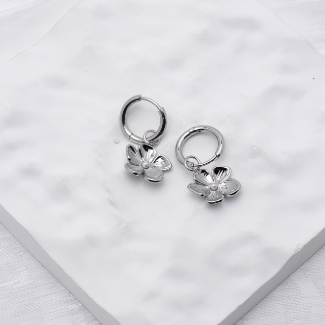 ARETES Y00188 Plateado Acero Inoxidable -G46