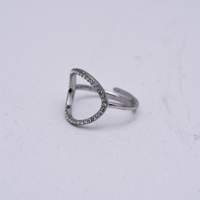 ANILLO ZO15055R Plateado Acero Inoxidable A14