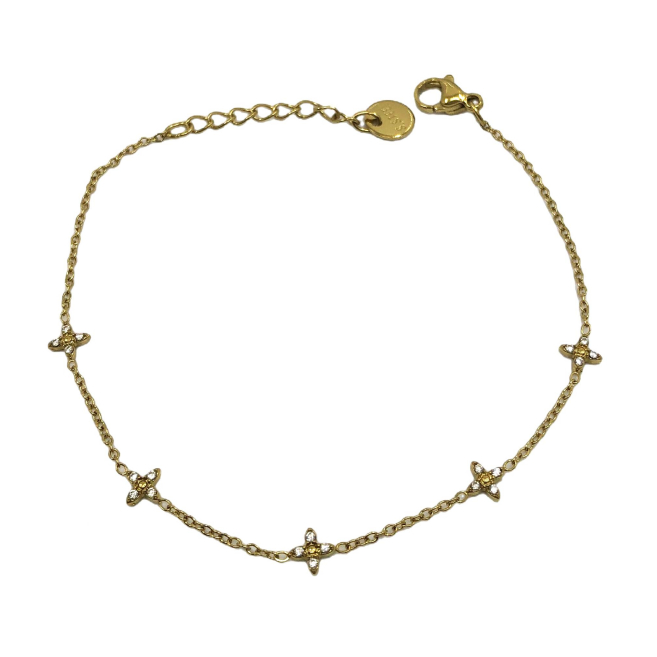 PULSERA ZO13705B Dorado Acero Inoxidable -2B13